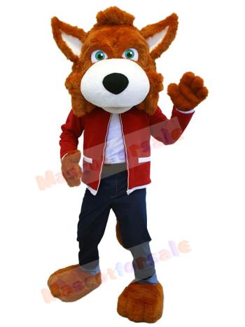 Fox mascot costume