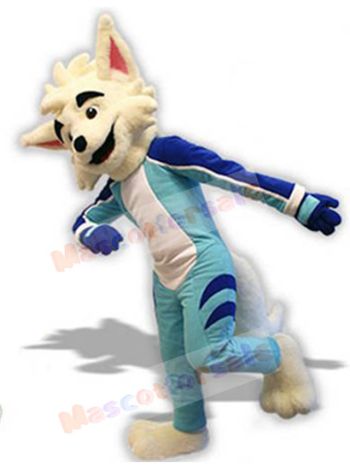 Fox Wolf Dog mascot costume