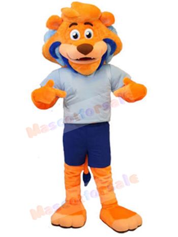 Lion mascot costume