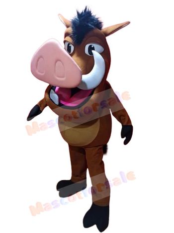 Pumbaa mascot costume