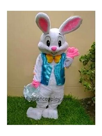 Easter Bunny Rabbit Mascot Costume Fancy Dress Cartoon Suit