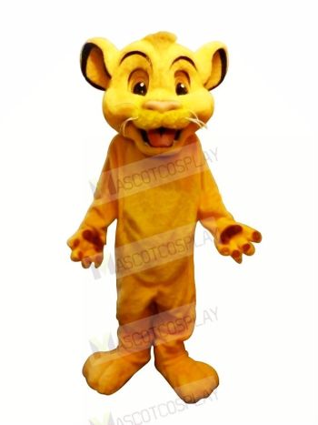 Cute Simba Lion Mascot Costumes Cartoon