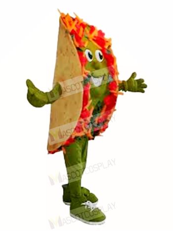 Taco Food Mascot Costume 