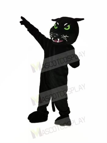 Funny Black Leopard Mascot Costume