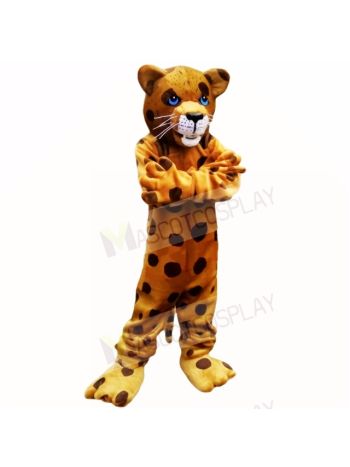 Strong Spotted Leopard Mascot Costumes Adult