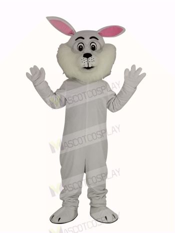 White Easter Bunny Rabbit Mascot Costume