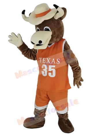 Longhorns Bull mascot costume