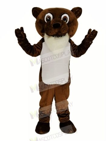 Corby Power Cat Cougar Mascot Costume Animal