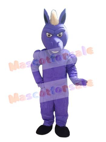 Mustang Horse mascot costume