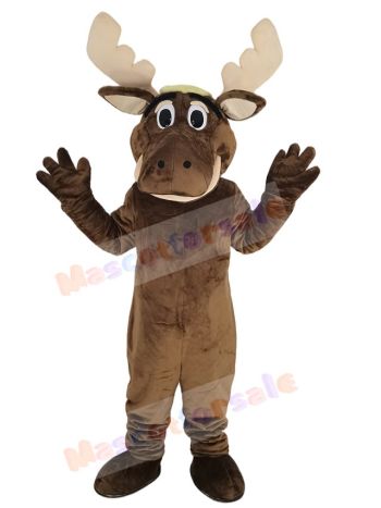 Moose mascot costume