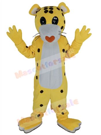 Cheetah Leopard mascot costume