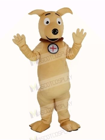 Light Brown Dog Mascot Costume