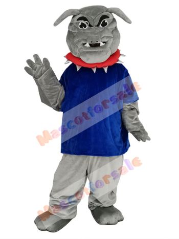 Bulldog mascot costume