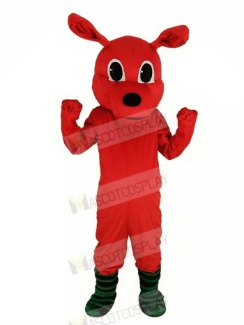 Red Kangaroo Mascot Costume Animal