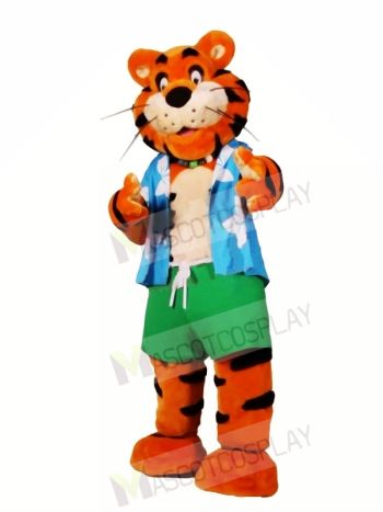 Sport Lightweight Tiger Mascot Costumes 