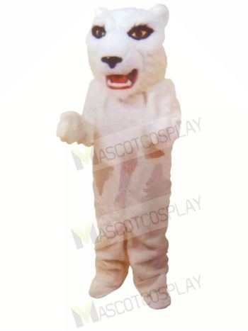 White Lightweight Tiger Mascot Costumes 