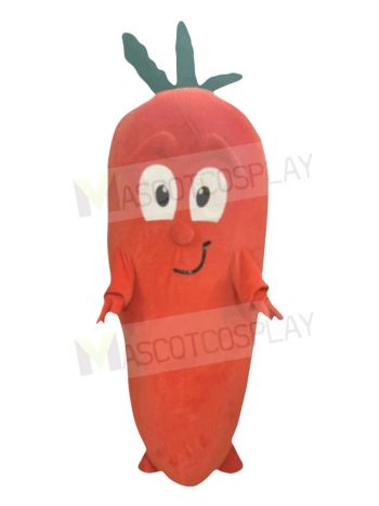 Happy Carrot Mascot Costume Vegetable