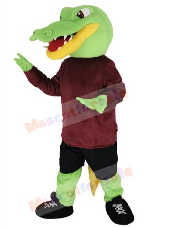 Alligator mascot costume