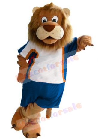 Lion mascot costume