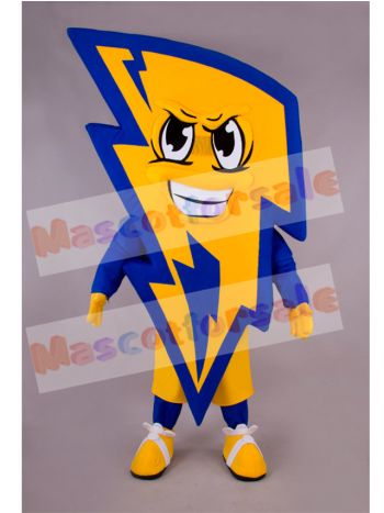 Lightning Mascot Costume