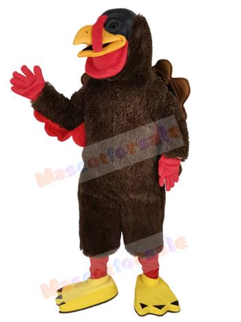 Turkey mascot costume