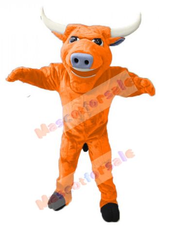 Bull mascot costume