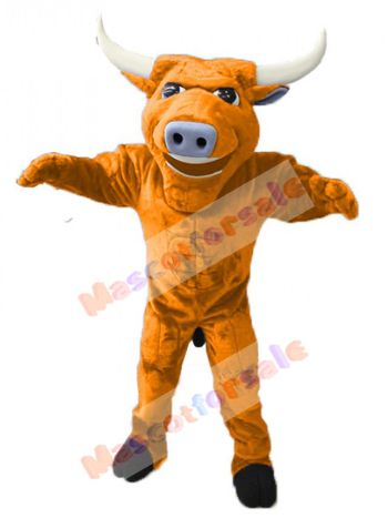 Bull mascot costume
