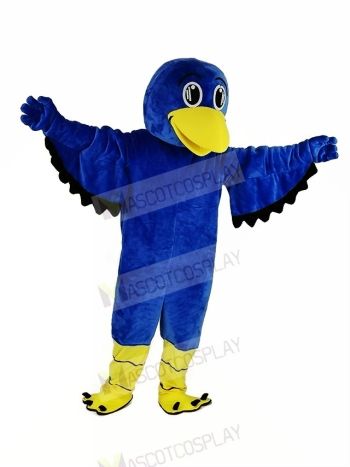Blue Falcon Mascot Costume Animal