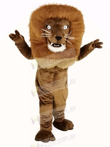 Strong Power Lion Mascot Costume Adult