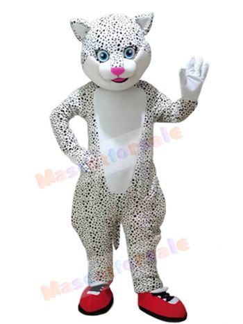 Leopard mascot costume