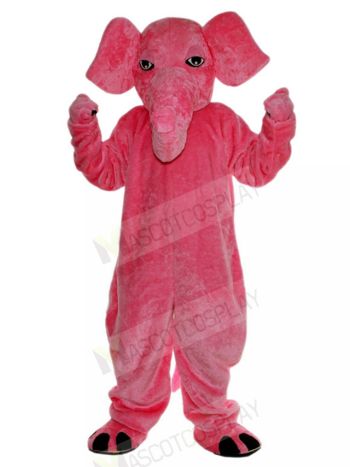 Pink Elephant Mascot Costumes Adult