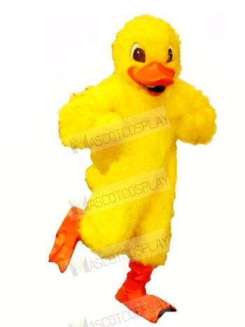 Yellow Lightweight Duck Mascot Costumes Cartoon	