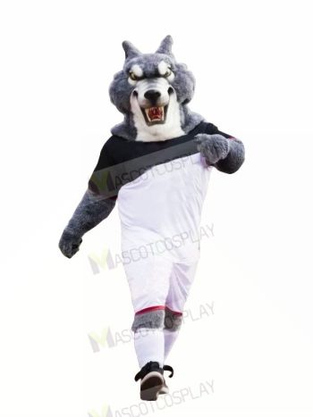 Football Wolf Mascot Costumes Cartoon	
