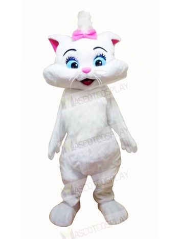 Wonderful Cat with Blue Eyes Mascot Costumes Cartoon