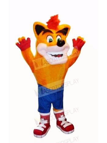 Crash Bandicoot Wolf Mascot Costumes Cartoon	