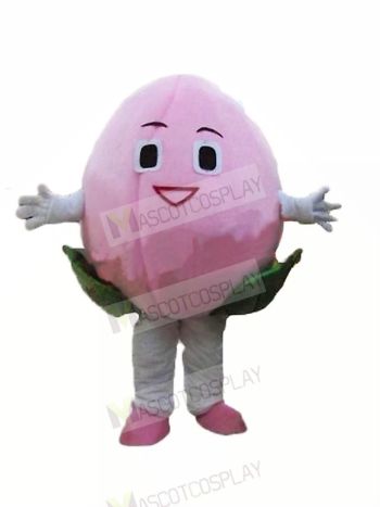 Cheap Peach Mascot Costume Cartoon