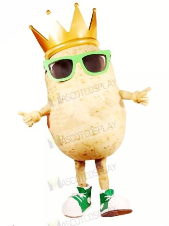 Cool Spud Mascot Costume Cartoon