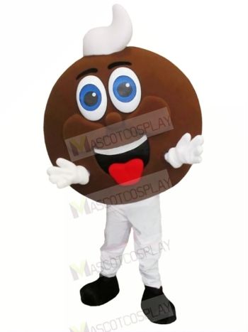 Whoopie Pie Mascot Costume Cartoon