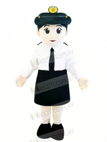 Air Hostess Mascot Costume People