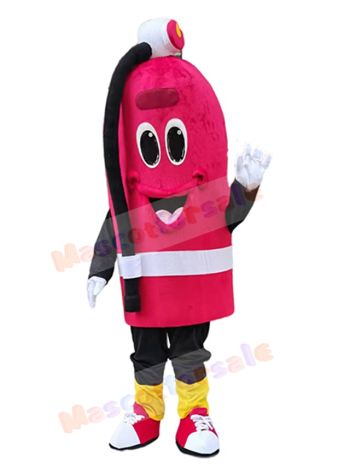 Fire Extinguisher mascot costume