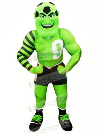 Cool Football Man Mascot Costume Cartoon