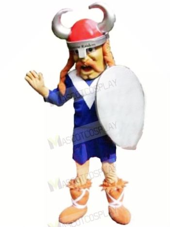 Cool Viking Mascot Costume Cartoon	