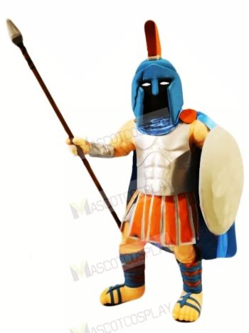 Cool Spartan Mascot Costume People