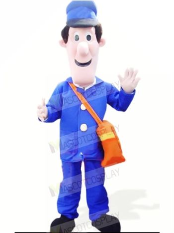 Postman with Big Nose Mascot Costume People