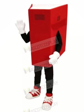 Red Book Mascot Costume Cartoon	