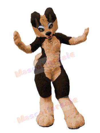 Husky Dog mascot costume