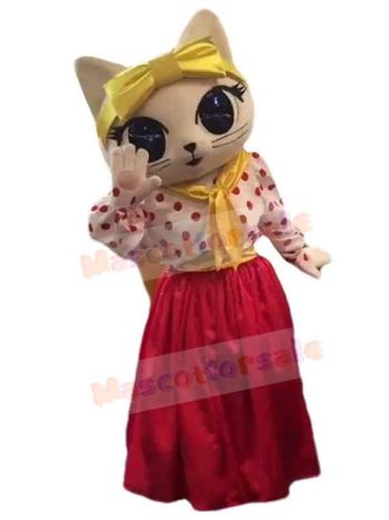 Cat mascot costume