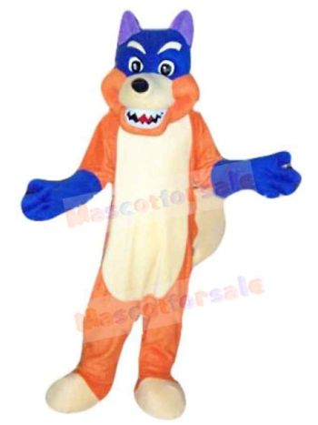 Wolf mascot costume