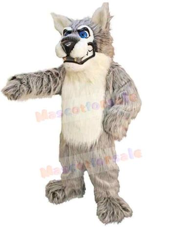Wolf mascot costume