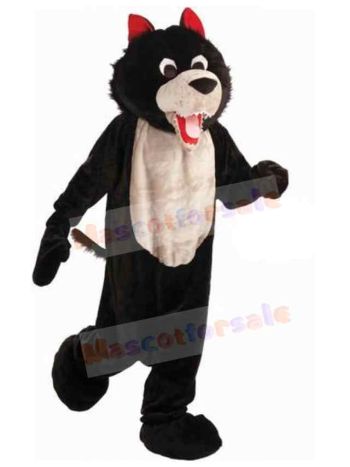 Wolf mascot costume